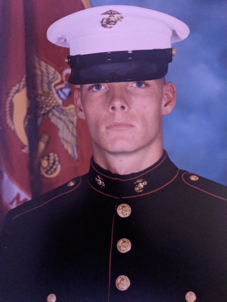 Lance Corporal Marc Kroll was honorably discharged from the U.S. Marines and now works for SkillsetGroup as a recruiter.
