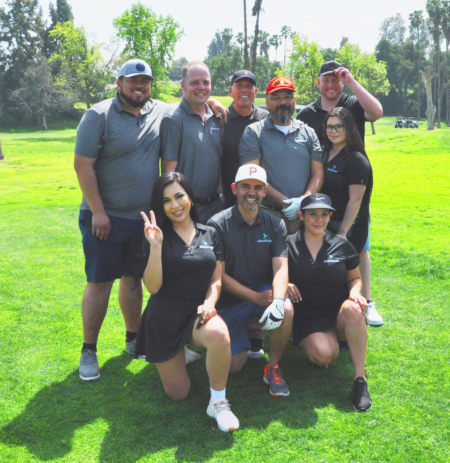 SkillsetGroup Team members at the 42MM Golf Tournament Friday, March 25 2022.