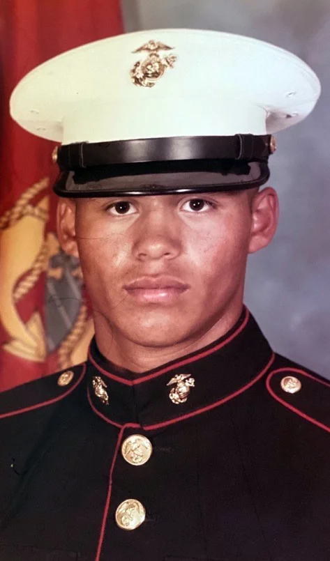 Lance Corporal Miguel Miranda served in the U.S. Marines from 1982-88. He is now a business development manager with SkillsetGroup staffing and consulting firm.